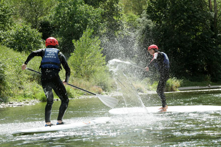 Paddle dans le Tarn