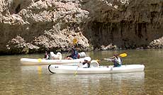 Canoe dans les gorges du Tarn