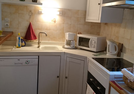 Gite Dardenne à La Malene - Coin cuisine